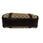 Gucci GG Canvas Top Handle Mini Boston Handbag