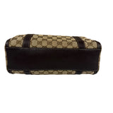 Gucci GG Canvas Top Handle Mini Boston Handbag