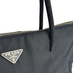 Prada Black Tessuto Nero Nylon Tote/Shoulder Bag