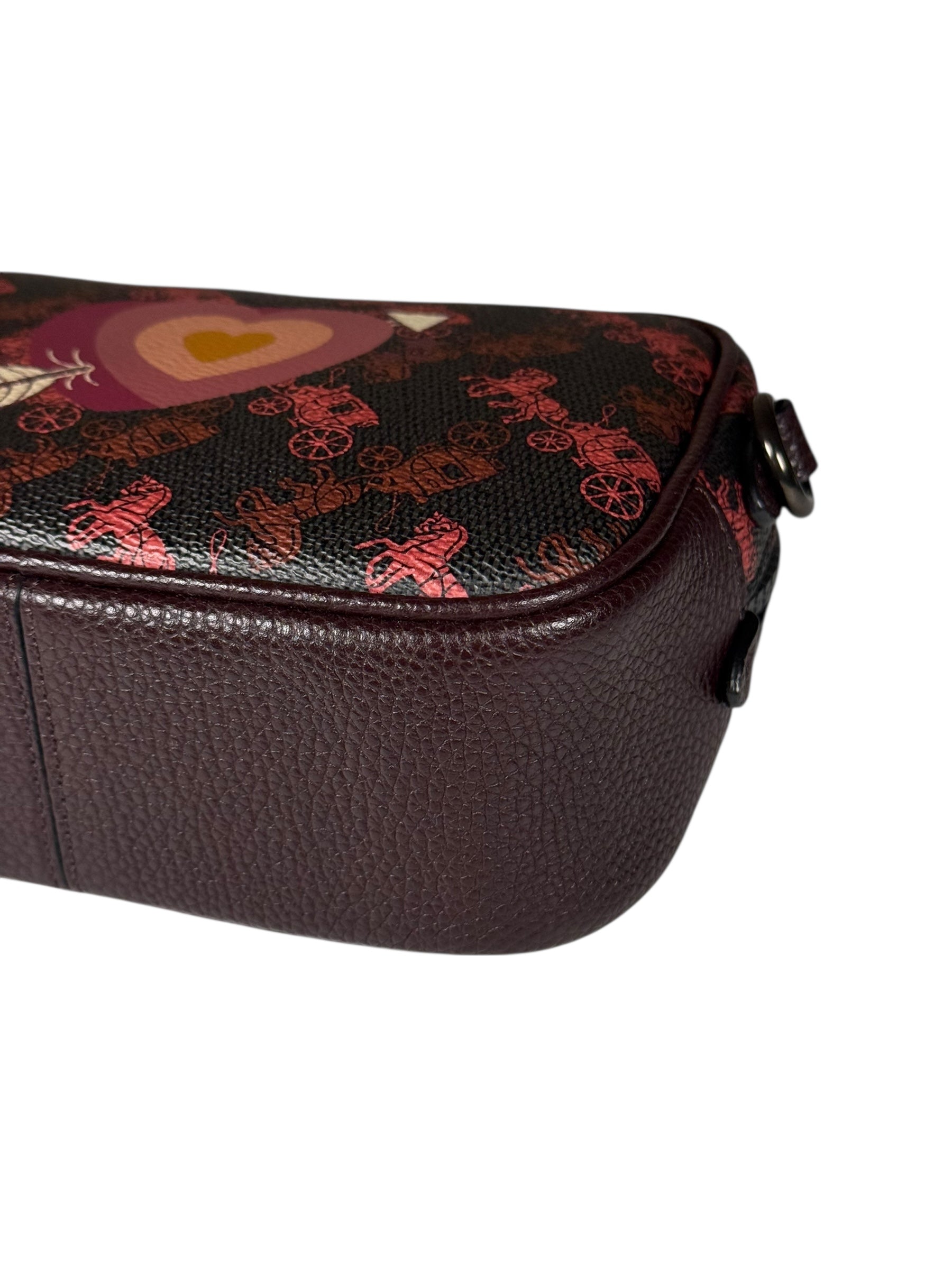 Coach Heartbeat Horse Camer Shoulder Bag