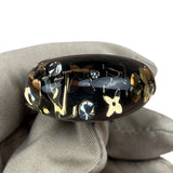 Louis Vuitton Black Resin Inclusion Ring