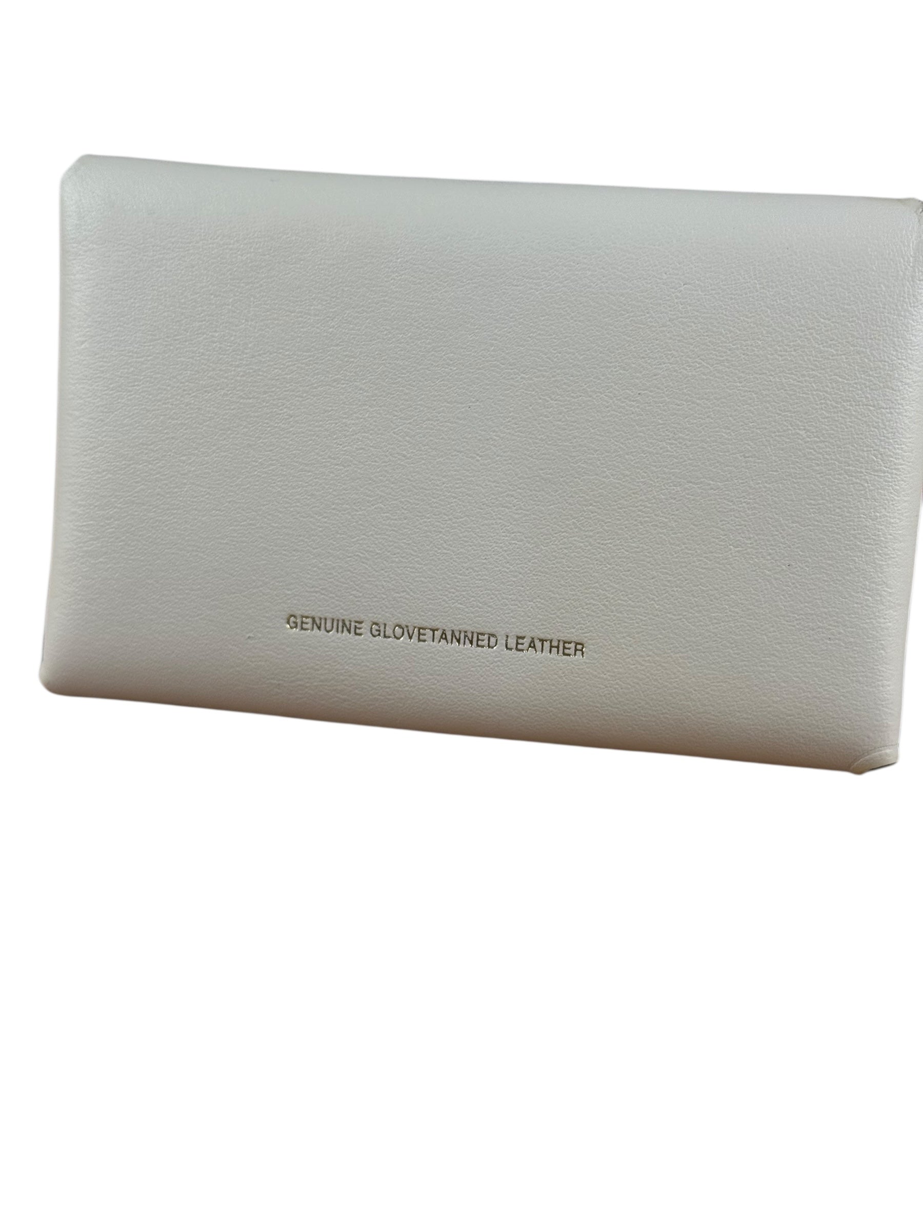 Coach Ivory Leather Cardholder