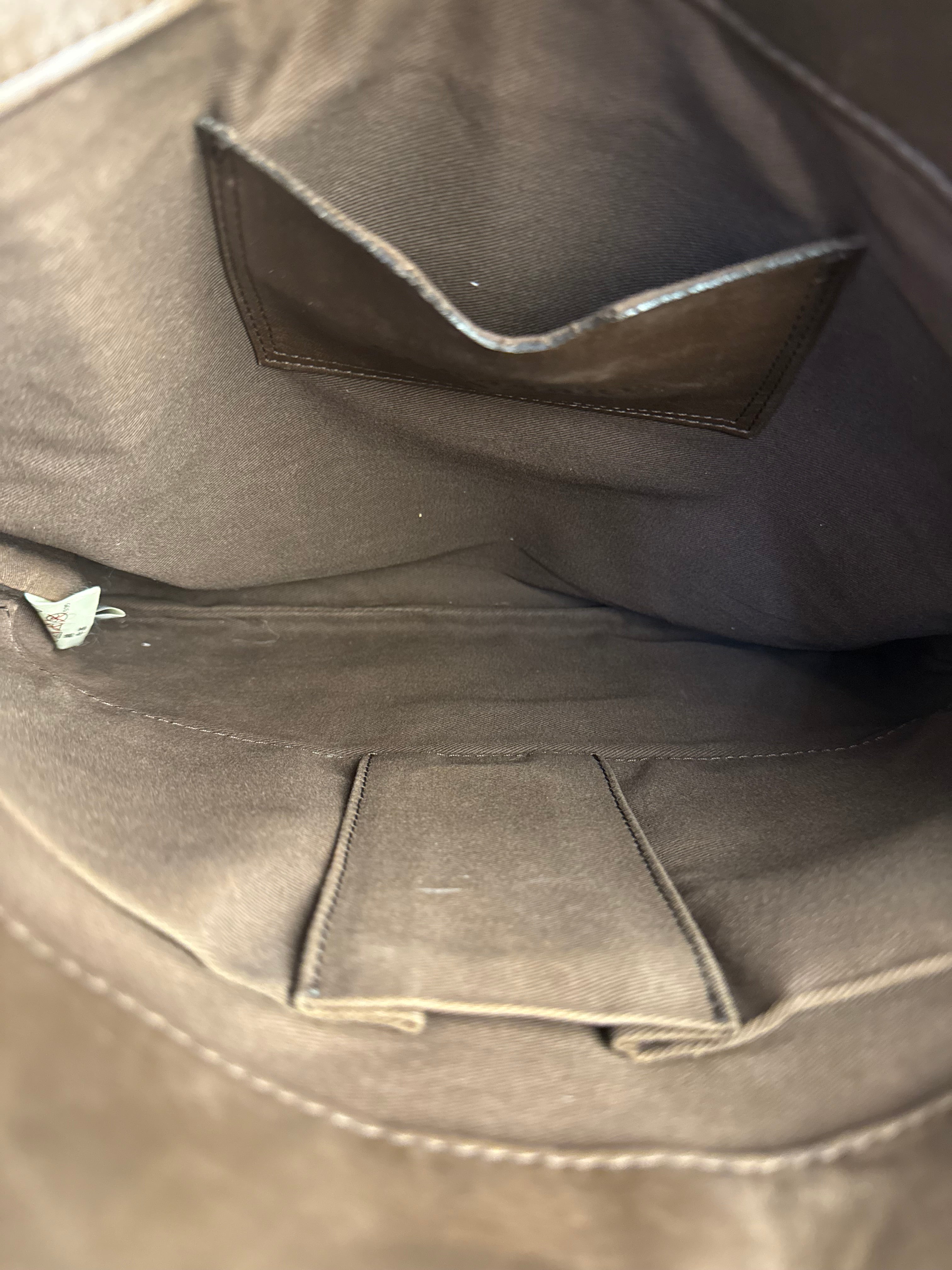 Burberry Blue Label Corduroy Leather Crossbody