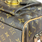 Louis Vuitton Monogram Manhattan Handbag MM