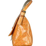 Fendi Orange Vinyl Mamma Baguette