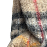 Burberry Giant Check Mohair Scrarf