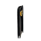 Christian Dior Black Bloom Flap Card Holder