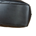 Chanel Black Chevron Leather Chain Camera Shoulder Bag 2000-2002