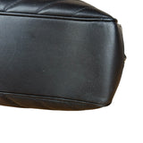 Chanel Black Chevron Leather Chain Camera Shoulder Bag 2000-2002