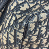 Christian Dior Vintage Navy Trotter Boston Bag