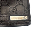 Gucci GG Brown Leather Guccissima Long Wallet