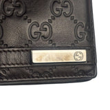 Gucci GG Brown Leather Guccissima Long Wallet