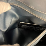 Chanel Dark Grey Quilted Leather Loop Flap Bag 2014