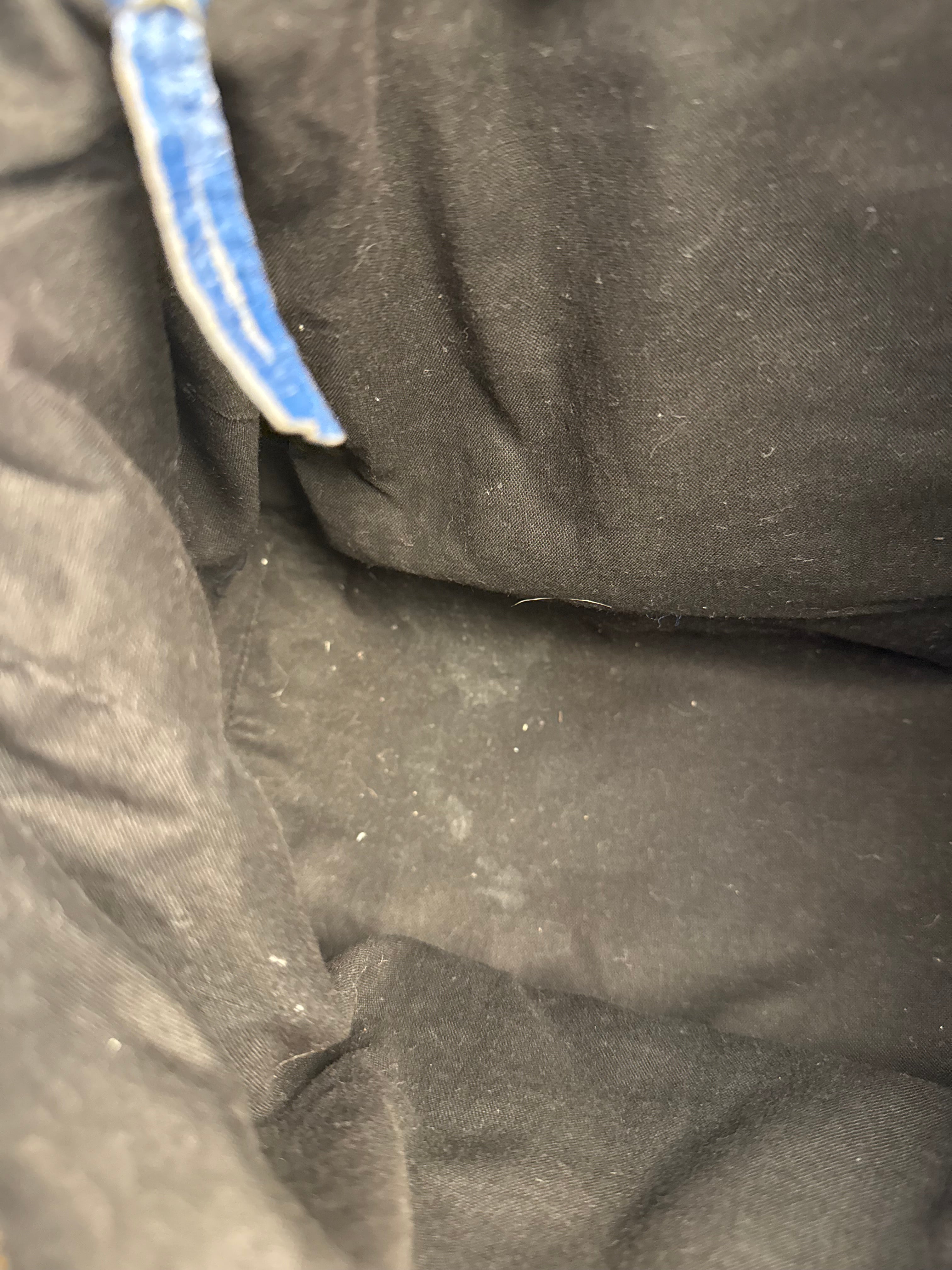 Balenciaga Navy Leather Moto Work Two-Way Bag
