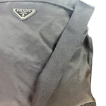 Prada Black Tessuto Nylon Flat Tote Bag