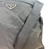 Prada Black Tessuto Nylon Flat Tote Bag