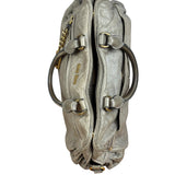 Miu Miu Green Vitello Leather Two-Way Bag
