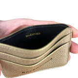 Balenciaga Metallic Cash Cardholder