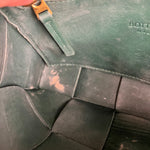 Bottega Veneta Forest Green Intrecciato Cassette Crossbody