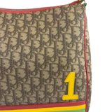 Christian Dior Vintage Monogram Rasta Trotter Messenger Bag