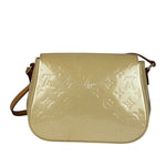 Louis Vuitton Yellow Monogram Vernis Bellflower GM Shoulder Bag