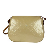 Louis Vuitton Yellow Monogram Vernis Bellflower GM Shoulder Bag