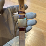 Omega Solid 14k Gold Square Dial