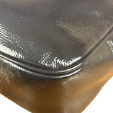 Gucci Glossy Grey Patent Leather Soho Disco Crossbody Bag