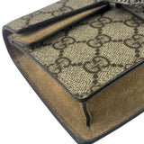 Gucci Beige GG Supreme Nano Dionysus Shoulder Bag