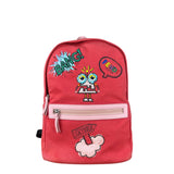 Fendi Red Patch Cloth Mini Backpack