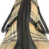 Burberry Vintage Haymarket House Small Boston Bag