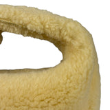 Bottega Veneta Yellow Shearling Mini Jodie Bag