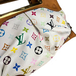 Louis Vuitton White Murakami Judy MM 2Way