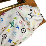 Louis Vuitton White Murakami Judy MM 2Way