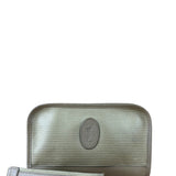 YSL Vintage Grey Leather Travel Pouch