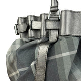Burberry Vintage Grey Nova Check Shoulder Bag