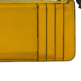 Loewe Honey Yellow/Sunflower Leather Bicolor Card Holder