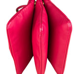 Celine Pink Leather Trio Crossbody Bag