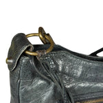 Balenciaga Black Moto Crossbody Bag