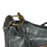 Balenciaga Black Moto Crossbody Bag