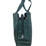 Prada Green Tessuto Cloth Hand Bag
