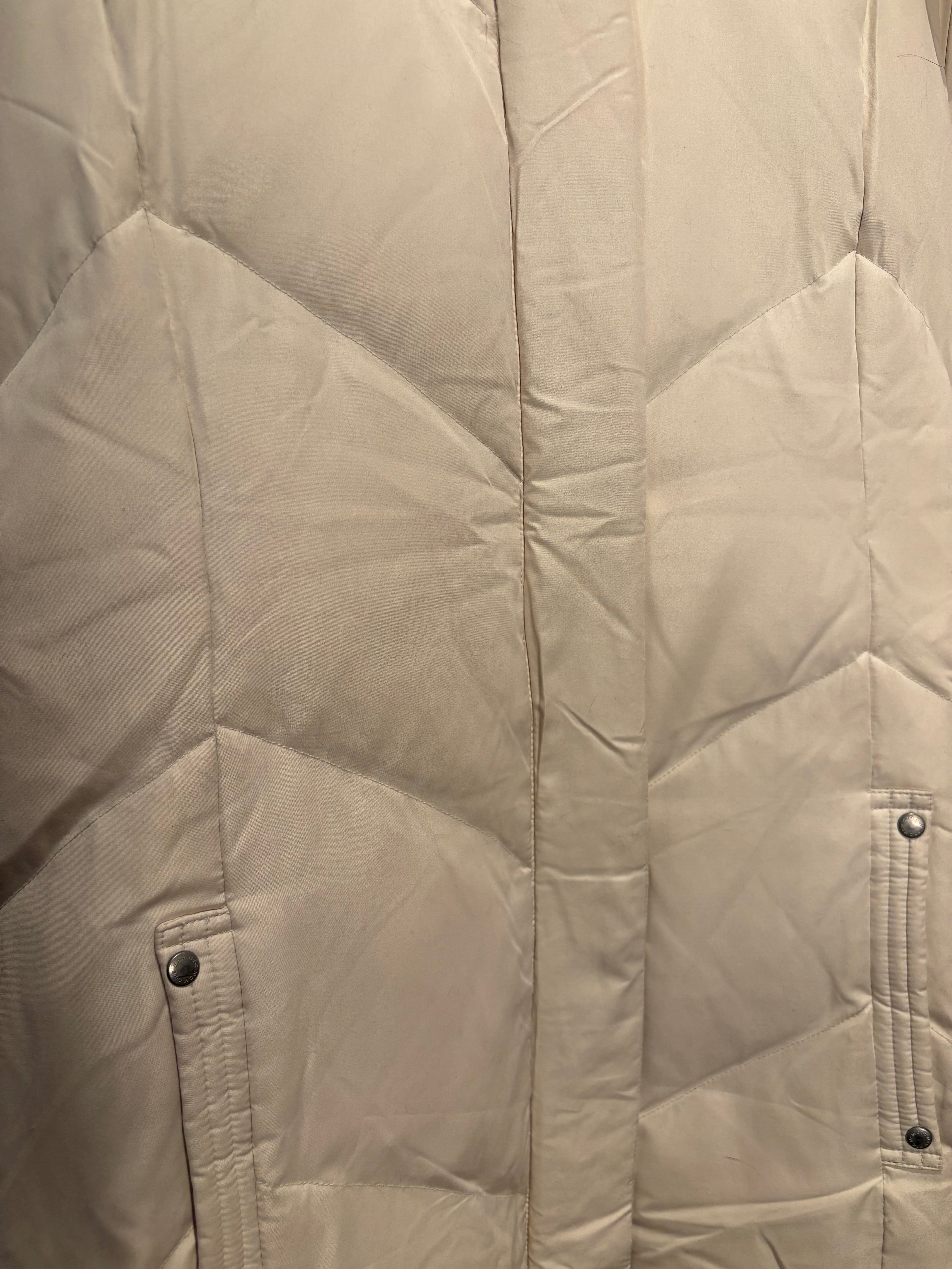 MCM Beige Puffer Long Coat