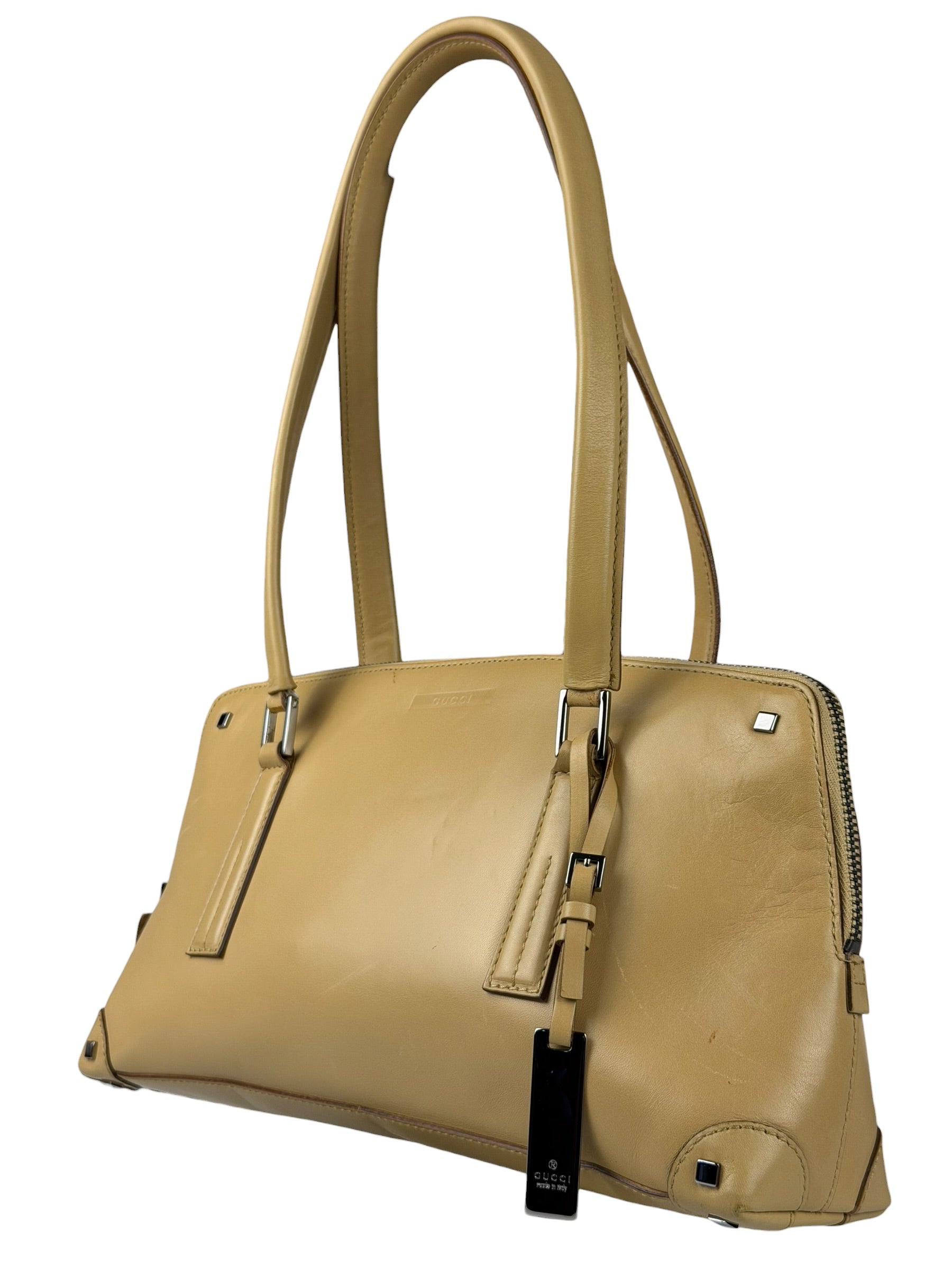 Gucci Vintage Leather Shoulder Bag