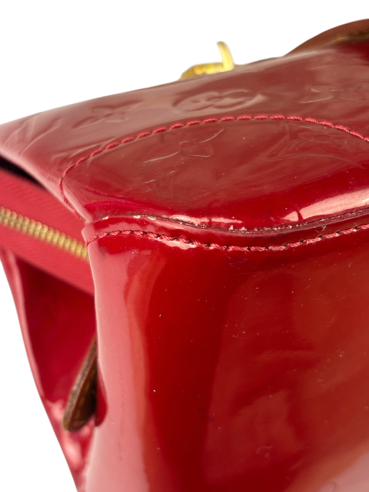 Louis Vuitton Monogram Red Vernis Rosewood Ave