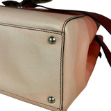 Fendi 2Jours Red Geometric Medium Tote