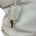 Louis Vuitton Cream Leather Suhali Lockit MM