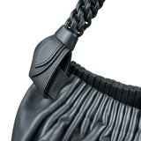 Bottega Veneta Braided Handle Leather Shoulder Bag