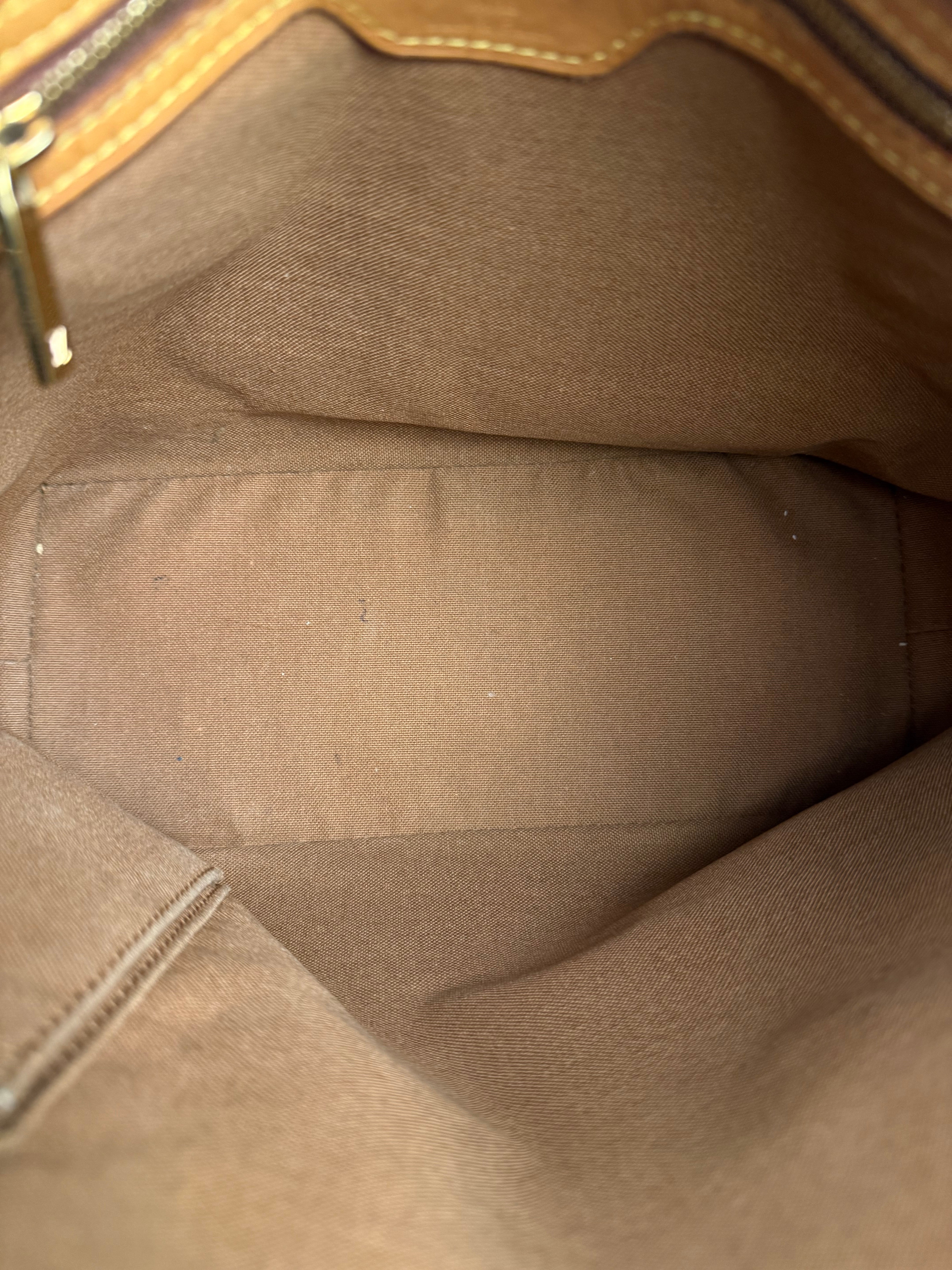 Louis Vuitton Canvas Monogram Cabas Piano Tote Bag