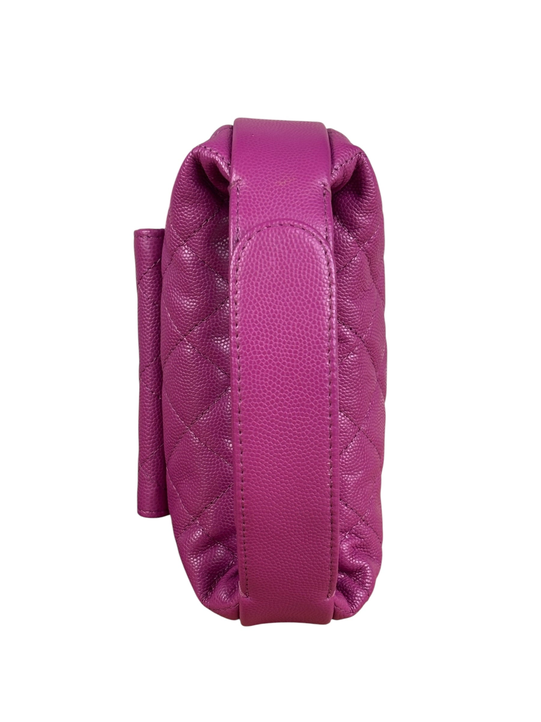 Chanel Caviar Polly Pocket Mini Hobo Bag 2023