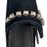 Gucci Mini Velvet Black Rhinestone Dionysus Crossbody
